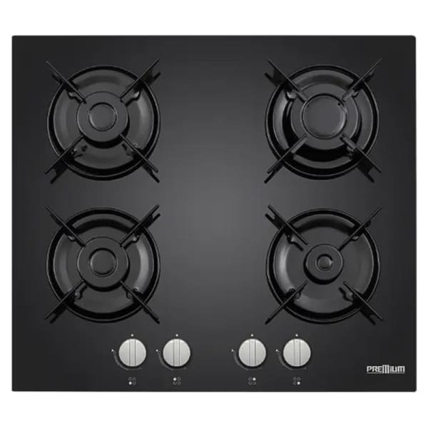 Plaque à gaz PREMIUM 4 feux noir en verre (AP1640 BS03) Plaque à gaz PREMIUM 4 feux noir en verre (AP1640 BS03)